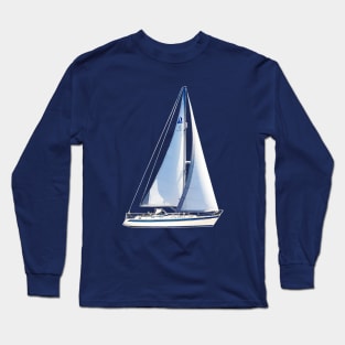 HR 39 Mark 2 Sailboat Long Sleeve T-Shirt